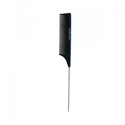 Keratin Tools Расческа карбоновая с металл. хвостиком черная